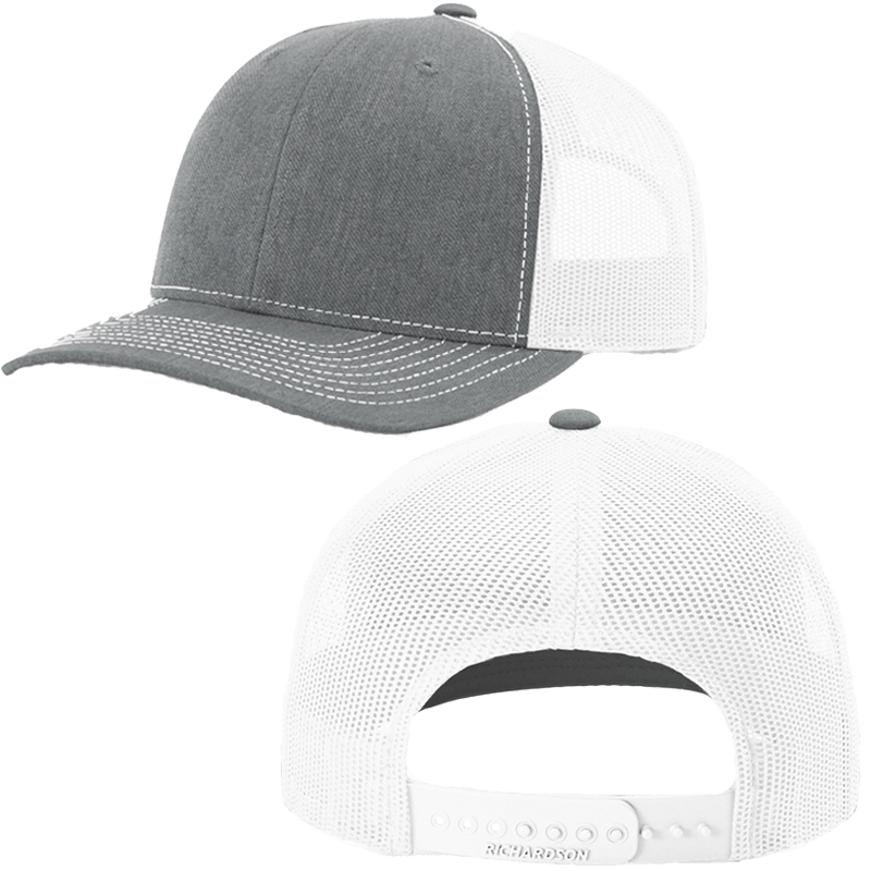 Heather Grey/White