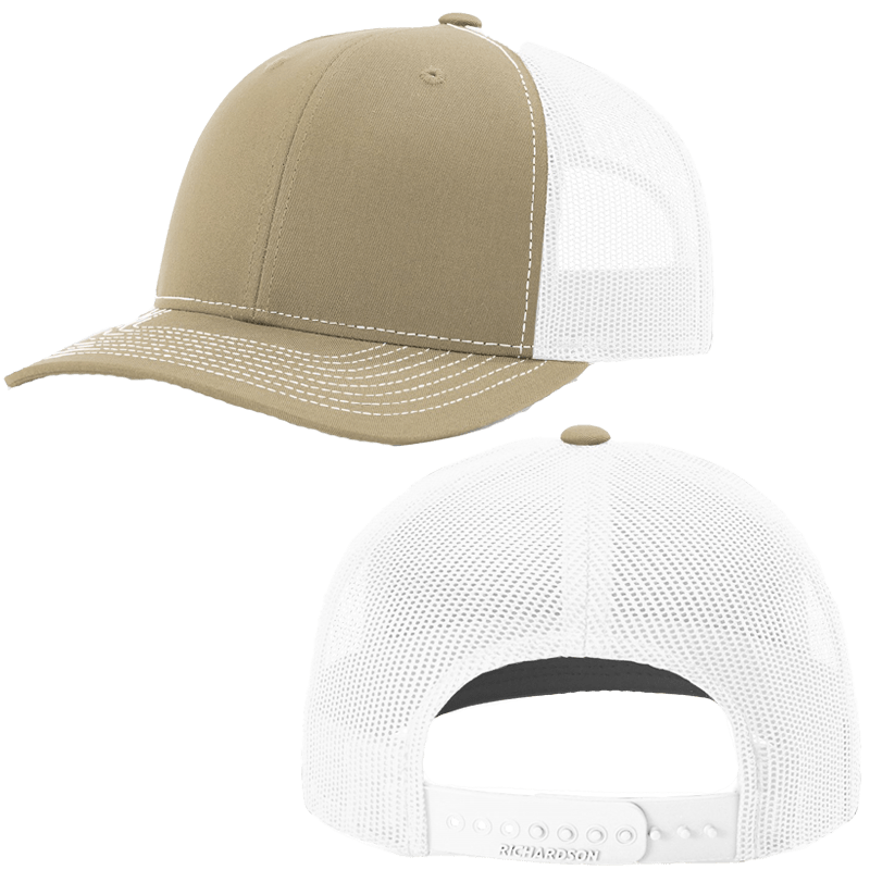Khaki/White