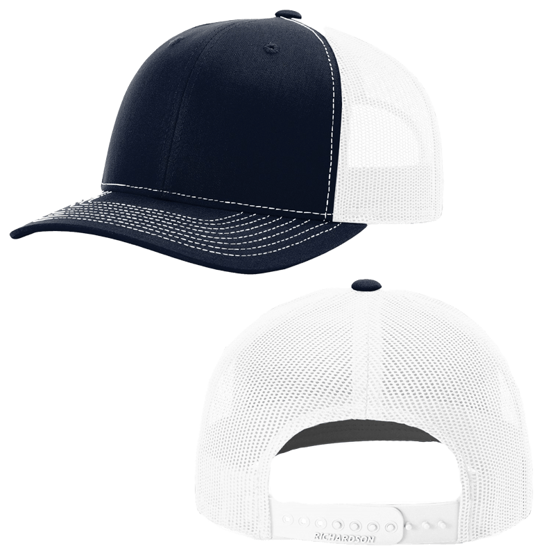 Navy/White