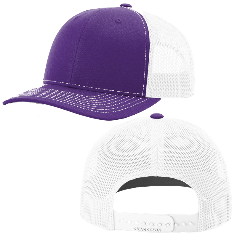 Purple/White