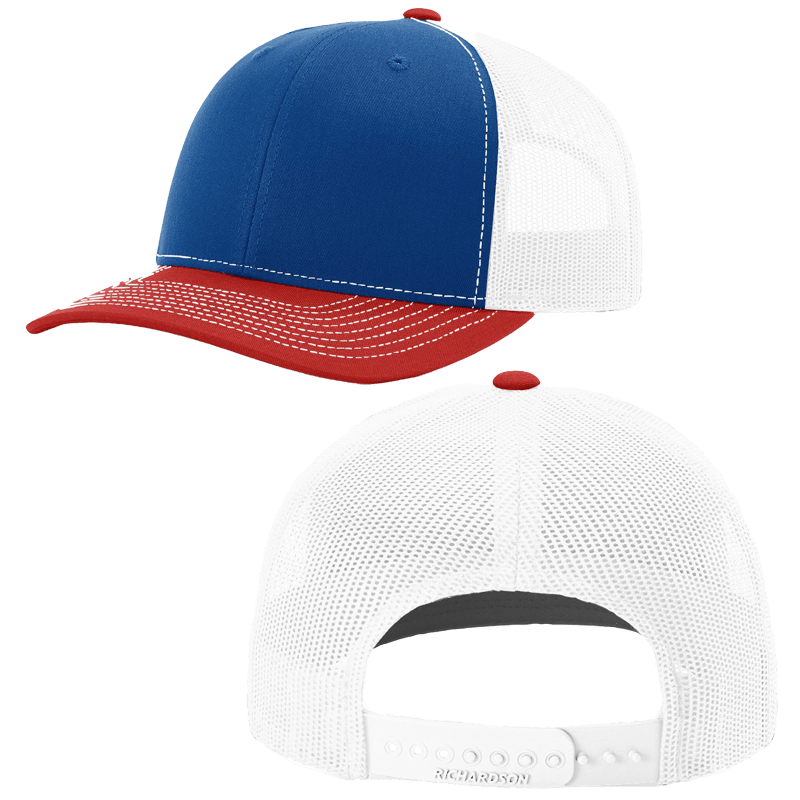 Royal/White/Red