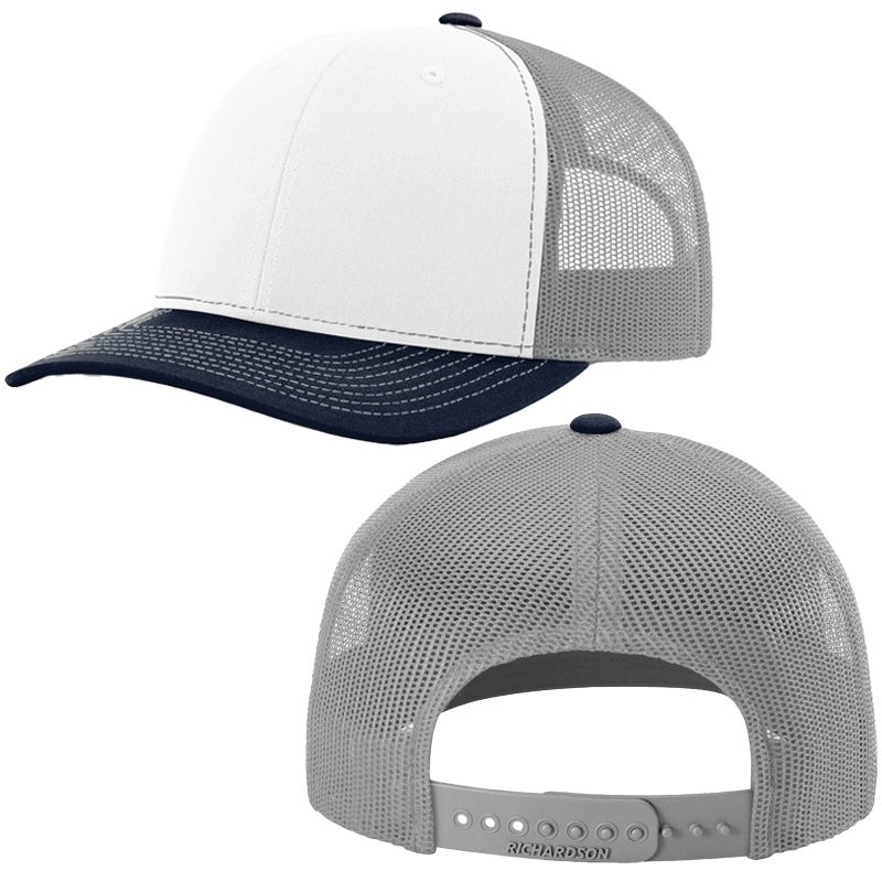 White/Aluminum/Navy