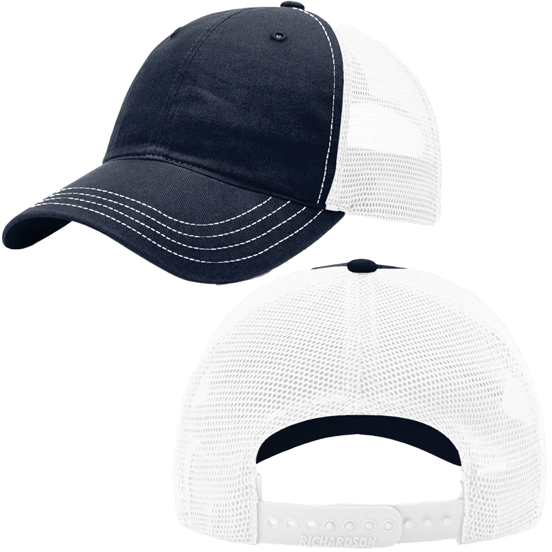 Navy/White
