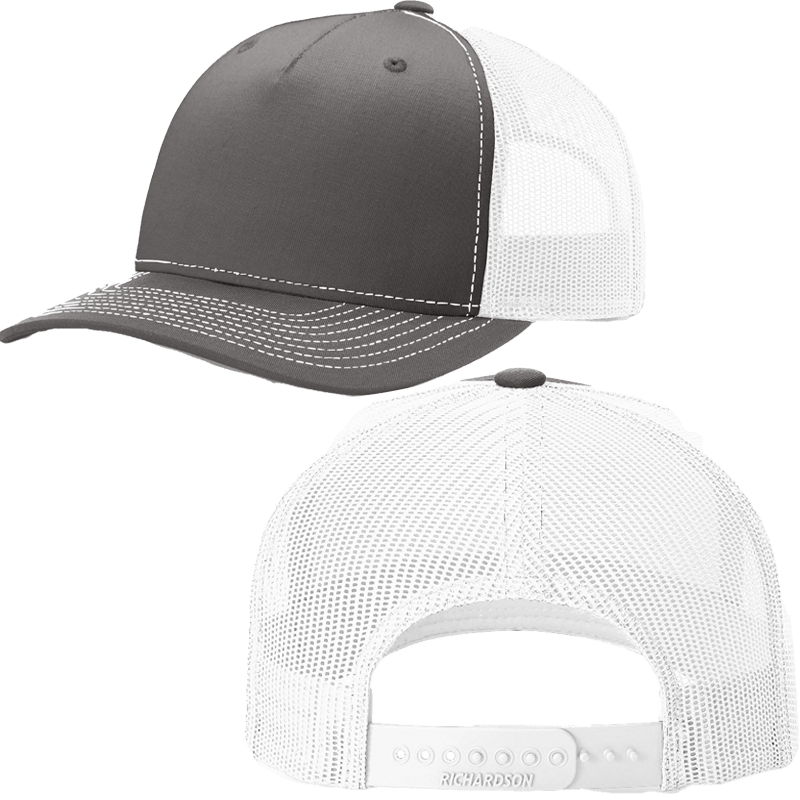 Charcoal/White