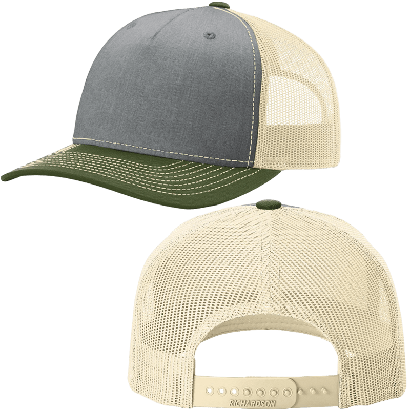 Heather Grey/Birch/Army Olive