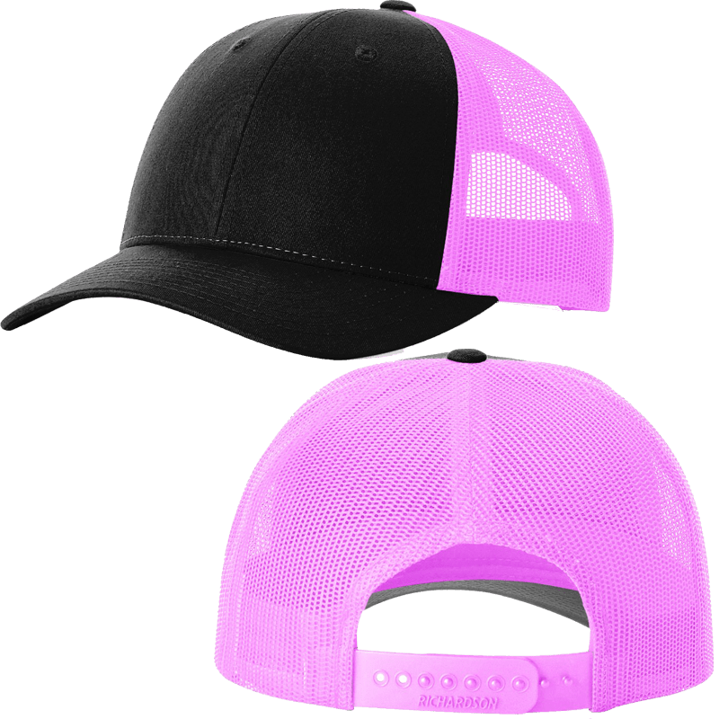Black/Neon Pink