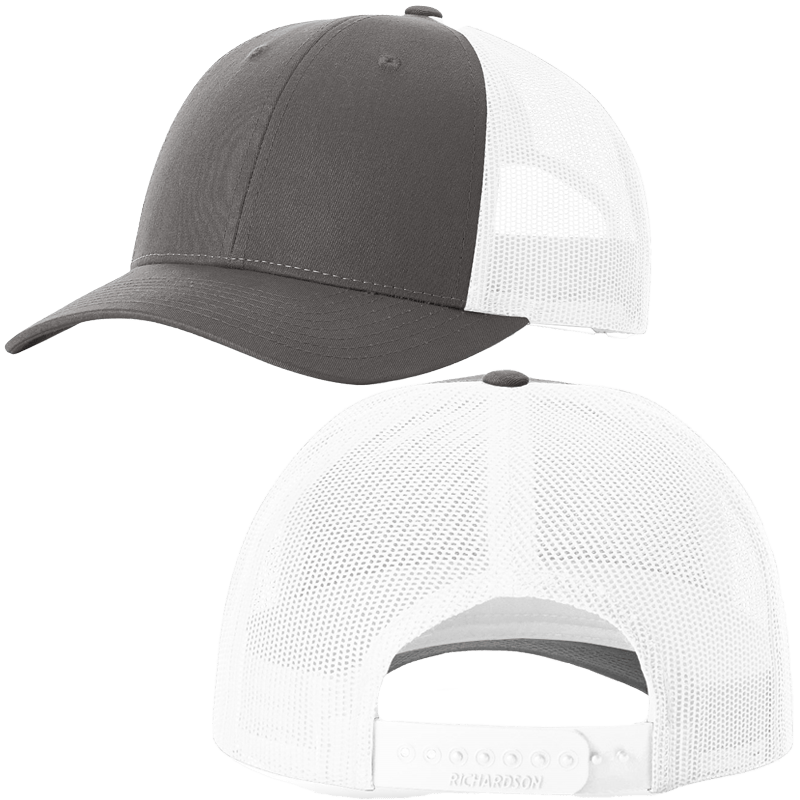 Charcoal/White