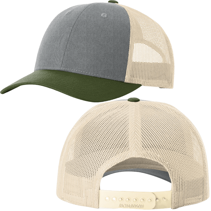 Heather Grey/Birch/Army Olive