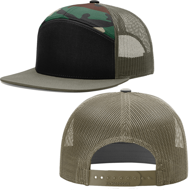 Black/Green Camo/Loden