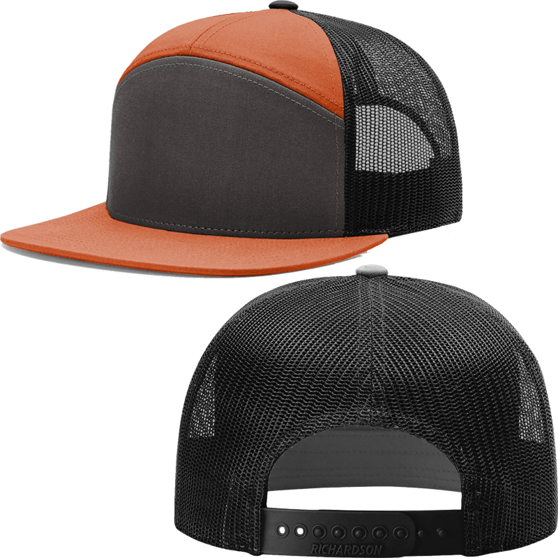Charcoal/Burnt Orange/Black