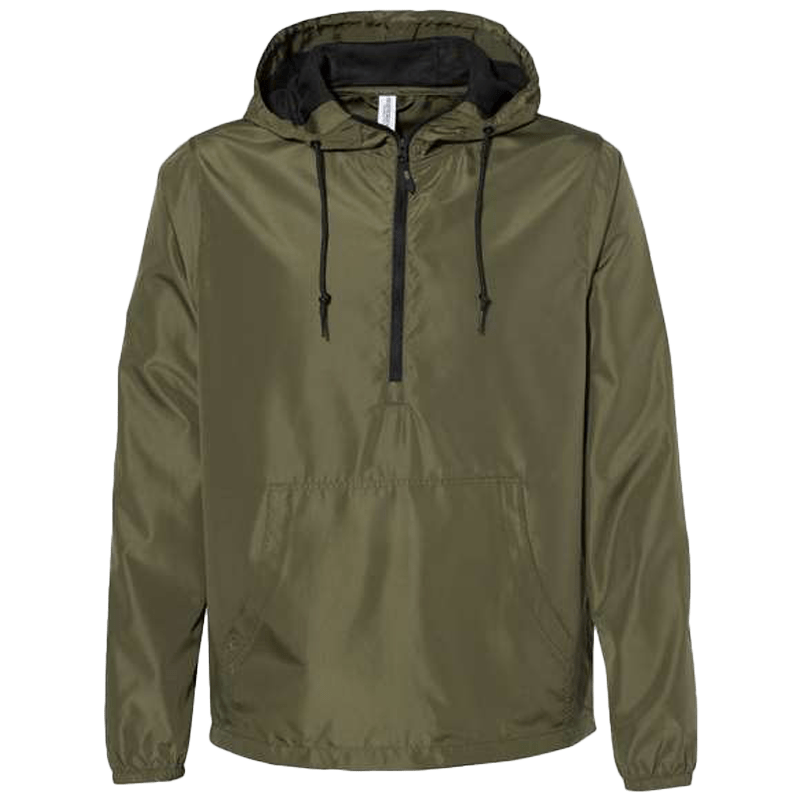 Army/Black Zipper