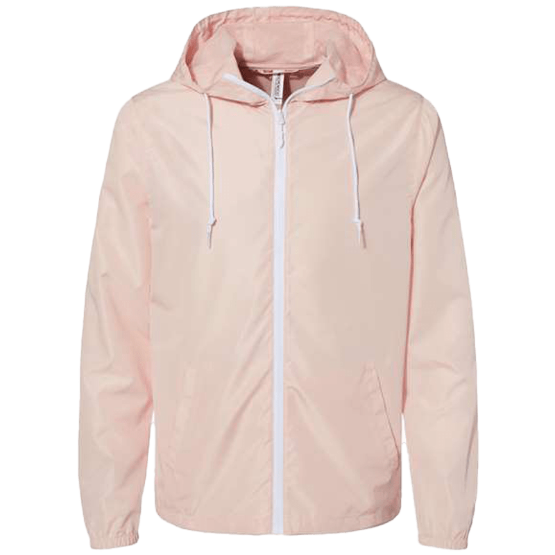 Blush/White Zipper