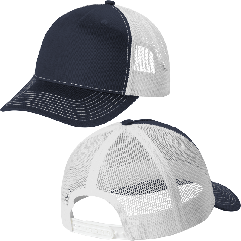 Rich Navy/White