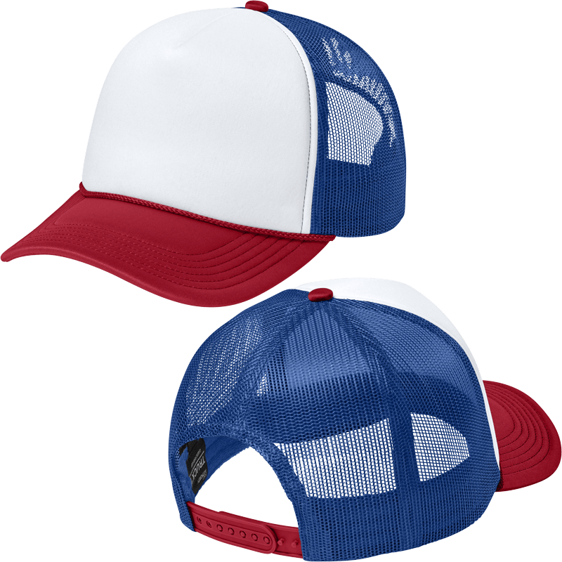 White/Rich Red/True Royal