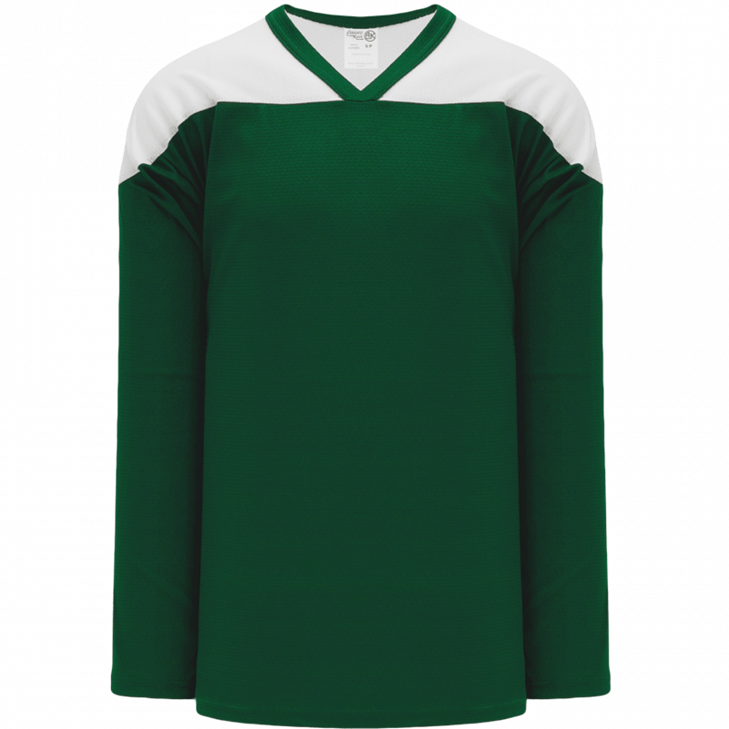 Dark Green/White