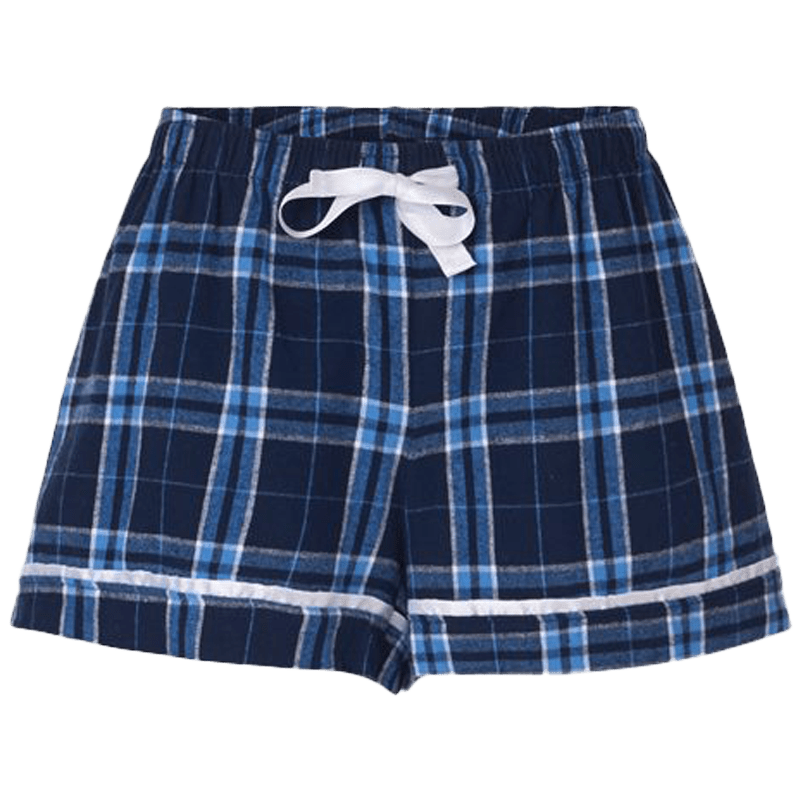 Navy/Columbia Plaid