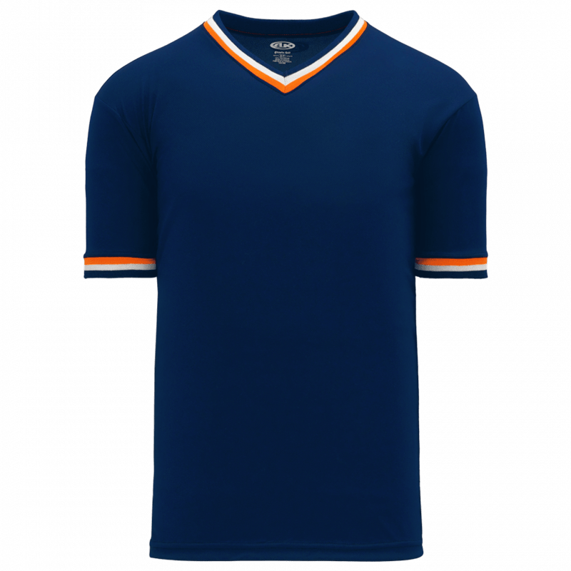 Navy/Orange/White