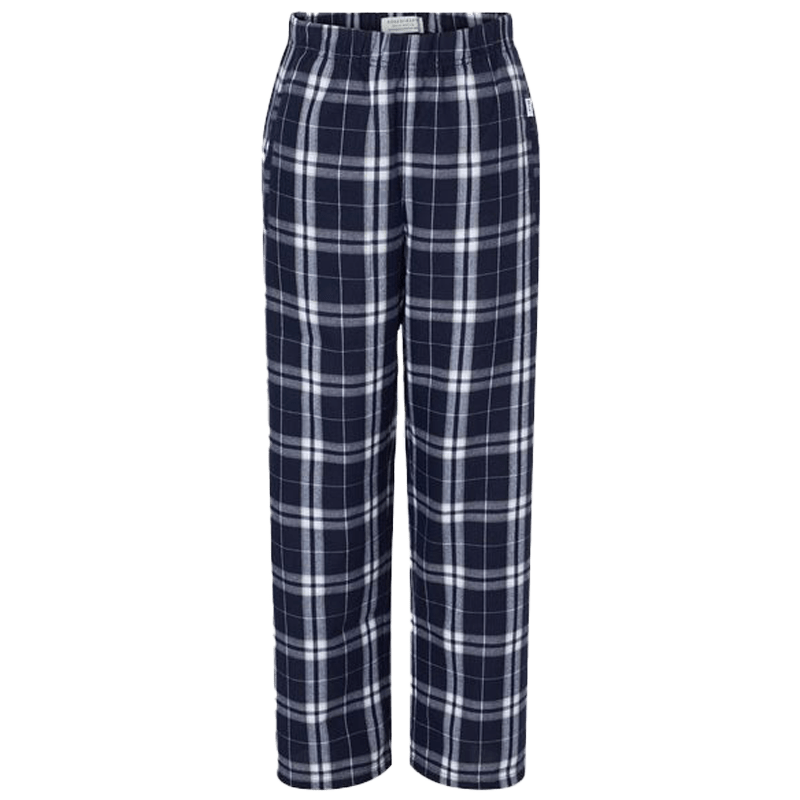 Navy/Silver Plaid 