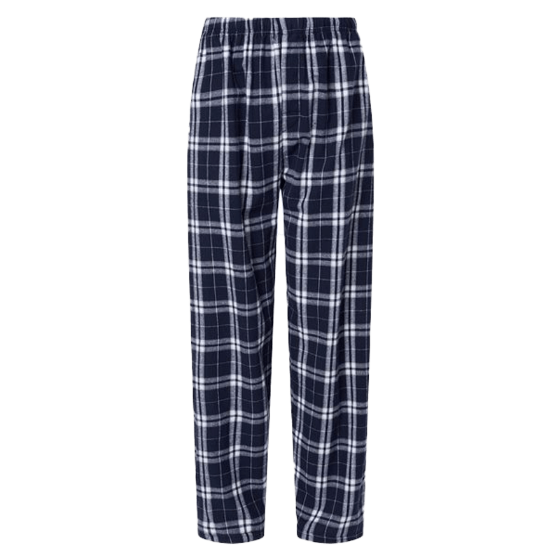 Navy/Silver Plaid