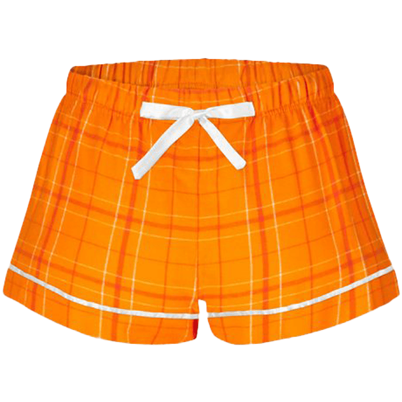 Orange Field Day Plaid
