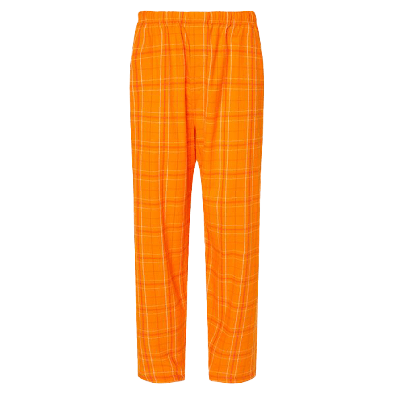 Orange Field Day Plaid