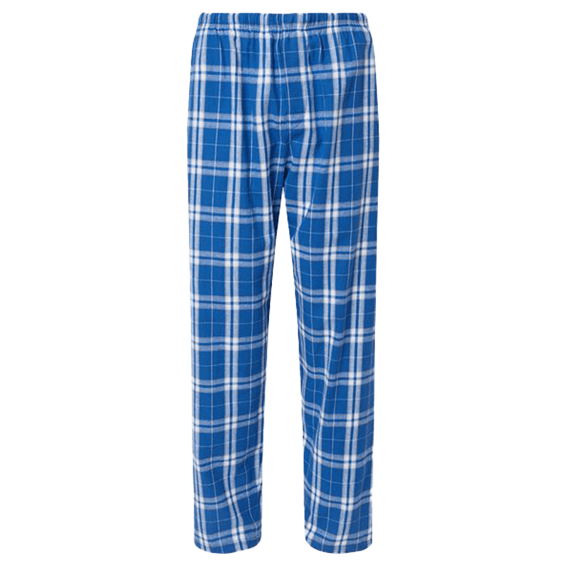 Royal/Silver Plaid