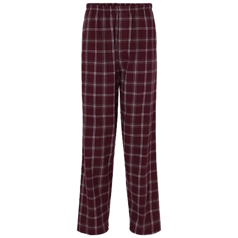 Varsity Maroon Oxford Plaid