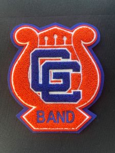 Chenille Band Embroidery Patch for Varsity Jacket
