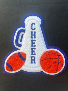 Chenille Cheer Embroidery Patch for Varsity Jacket